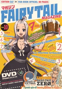 Hiro Mashima - Fairy Tail - Coffret avec le DVD Volume 10 et Fairy Tail magazine N°10. 1 DVD