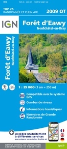  IGN - Forêt d'Eawy, Neufchatel-en-Bray - 1/25 000.
