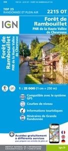  IGN - Forêt de Rambouillet, PNR de La Haute Vallée de Chevreuse - 1/25 000.