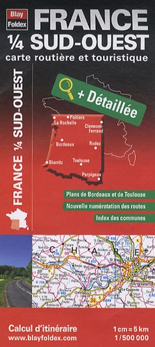  Blay-Foldex - France 1/4 sud-ouest - 1/500 000.