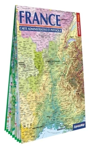 France - Carte administrative et physique