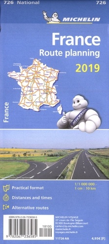 France Grands itinéraires. 1/1 000 000  Edition 2019