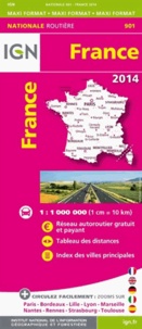  IGN - France maxi format - 1/1 000 000.