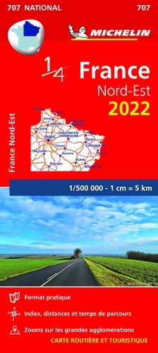 France Nord-Est. 1/500 000  Edition 2022
