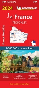  Michelin - France Nord-Est - 1/500 000.