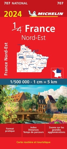 France Nord-Est. 1/500 000  Edition 2024