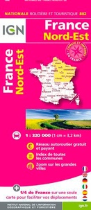  IGN - France Nord-Est - 1/320 000.