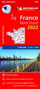  Michelin - France Nord-Ouest - 1/500 000.