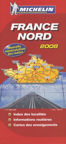  Michelin - France Nord - 1/100 000.