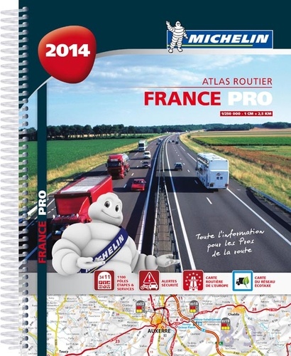 France Pro atlas routier - 1/250 000 de Michelin - Livre - Decitre