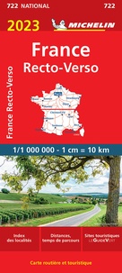  Michelin - France recto-verso - 1/1 000 000.