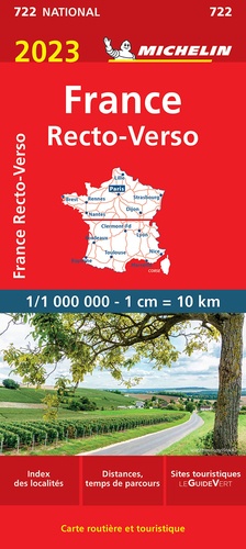 France recto-verso. 1/1 000 000  Edition 2023