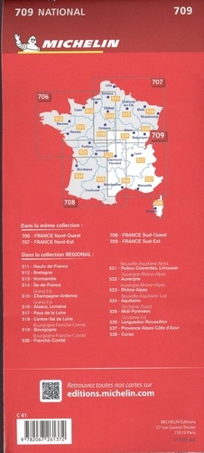 France Sud-Est. 1/500 000  Edition 2024