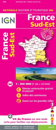 France Sud-Est. 1/350 000