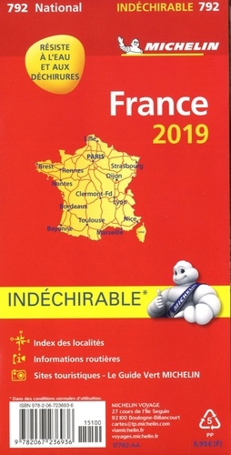 France. 1/1 000 000 - indéchirable  Edition 2019