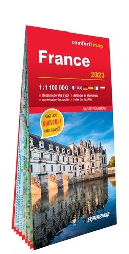 France. 1 : 1 100 000  Edition 2023