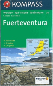  Kompass - Fuerteventura - 1/50 000, + Lexikon.