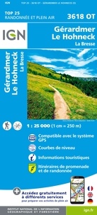  IGN - Gérardmer, Le Hohneck, La Bresse - 1/25 000.