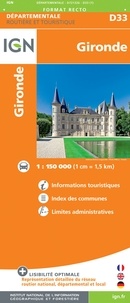  IGN - Gironde - 1/150 000.