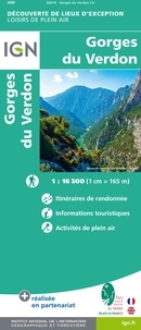  IGN - Gorges du Verdon - 1/16 500.