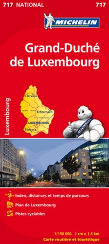  Michelin - Grand-Duché de Luxembourg - 1/150 000.