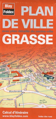  Blay-Foldex - Grasse - Plan de ville.