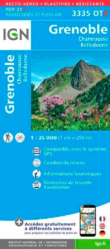  IGN - Grenoble - 1/25 000.