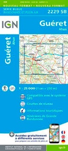  IGN - Guéret Ahun - 1/25 000.