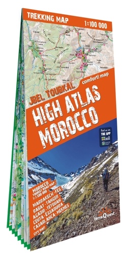 High Atlas Morocco. 1/100 000