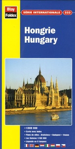  Blay-Foldex - Hongrie Hungary - 1/800 000.