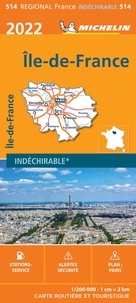 Michelin - Ile-de-France - 1/200 000.