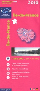  IGN - Ile-de-France - 1/250000.