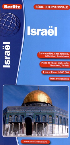  Berlitz - Israël - 1/500 000.