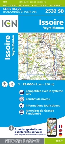 Issoire-Veyre-Monton. 1/25 000