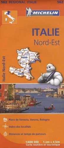  Michelin - Italie Nord-Est - 1/400 000.