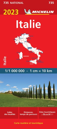 Italie. 1/1 000 000  Edition 2023