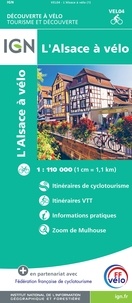  IGN - L'Alsace à vélo - 1/110 000.