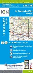  IGN - La Tour-du-Pin Morestel - 1/25 000.