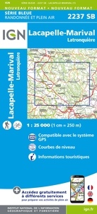  IGN - Lacapelle-Marival, Latronquière - 1/25 000.
