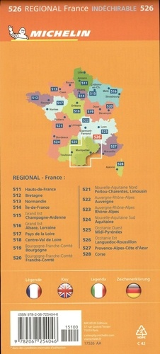 Languedoc-Roussillon, Occitanie Est. 1/200 000, indéchirable  Edition 2022