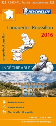 Michelin - Languedoc-Roussillon - 1/200 000.
