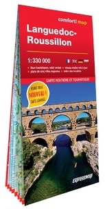  Express Map - Languedoc-Roussillon - 1/330 000.