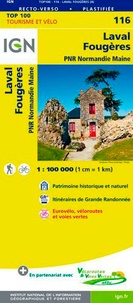  IGN - Laval Fougères - 1/100 000.
