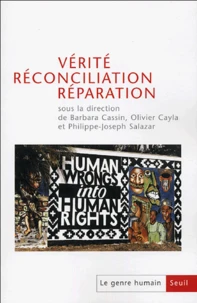 Vérité, réconciliation, réparation