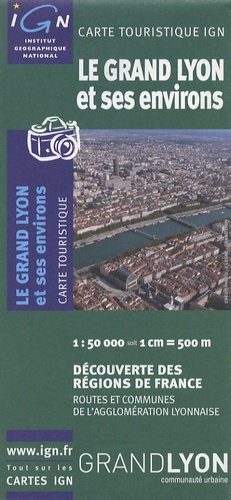  IGN - Le Grand Lyon et ses environs - 1/50 000.
