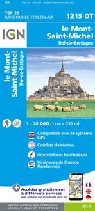  IGN - Le Mont-St-Michel - Dol-de-Bretagne. 1/25 000.