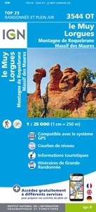  IGN - Le Muy Lorgues Montagne de Roquebrune Massif des Maures - 1/25 000.