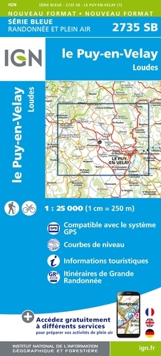 Le Puy-en-Velay, Loudes. 1/25 000