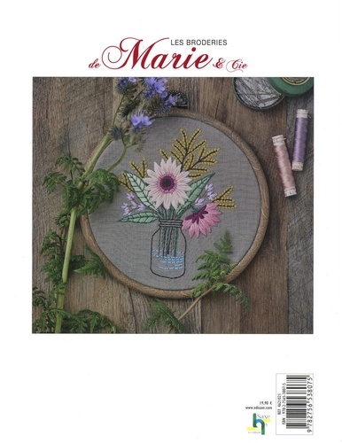 Les broderies de Marie & Cie N° 21 Décoration florale