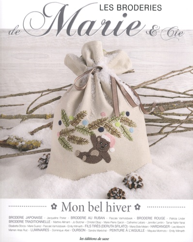 Marie Suarez - Les broderies de Marie & Cie N° 9 : Mon bel hiver.
